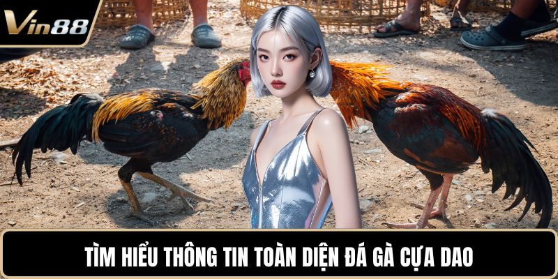 Tìm hiểu thông tin toàn diện đá gà cựa dao